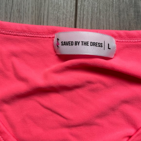 Saved by the Dress Bright Pink top - Picture 3 of 3